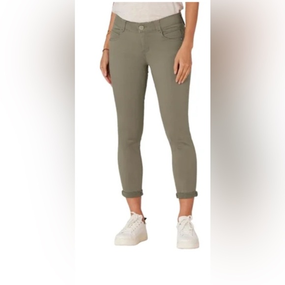 Democracy AB Technology Olive Ankle Skimmer Pants 8 - Picture 3 of 11